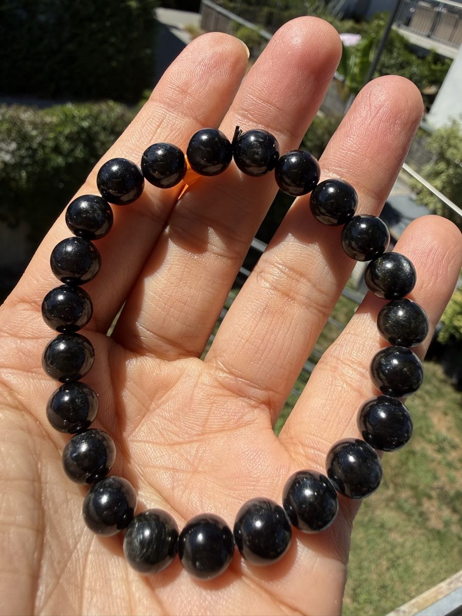 Armbänder & -reifen: Hypersthen Armband (8mm) – Elastisch – Neu (gemäss Beschreibung) aus Jegenstorf von SteinGlanz 4