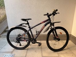 Mountainbike Rockrider 120 schwarz neuwertiger Zustand