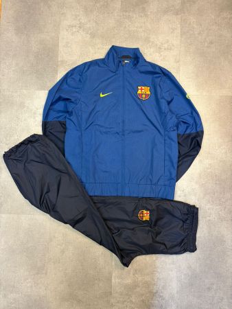 Original FC Barcelona 2009-10 Trainingsanzug - Grösse L