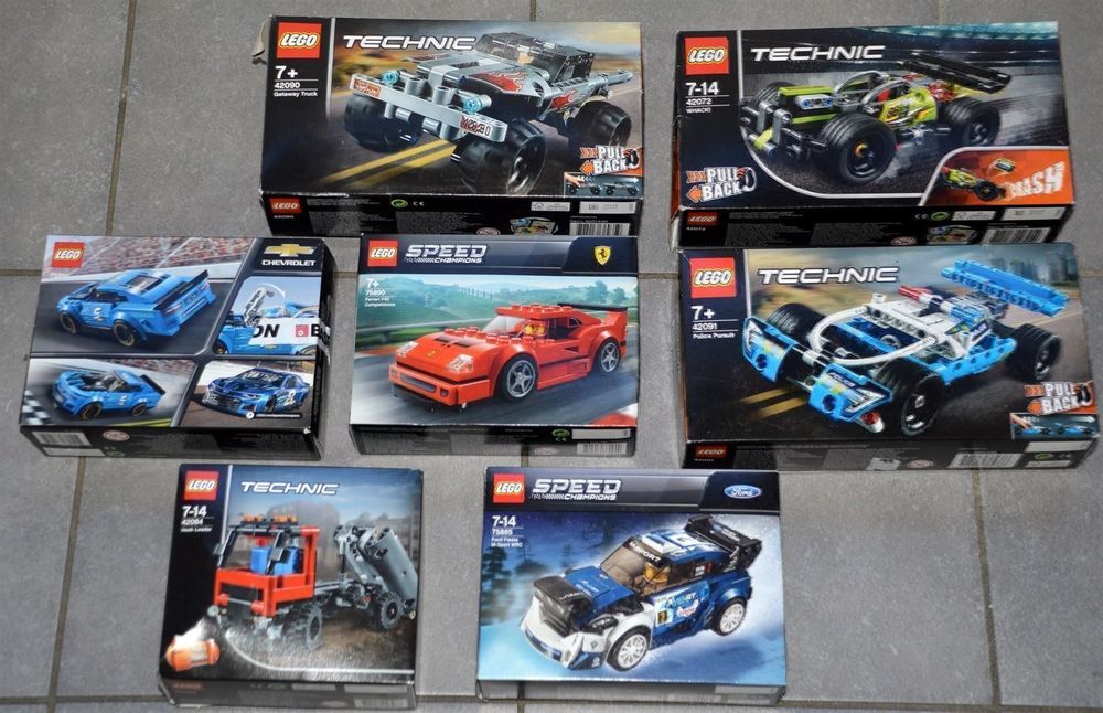 7 x Lego - Technic / Speed (Gebraucht) in Collonges für CHF 73 – mit ...