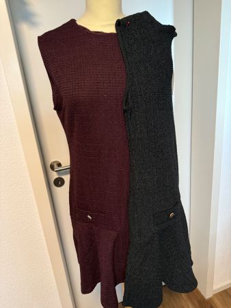 2 Bouclé Kleider von Zara, ungetragen, Gr. L