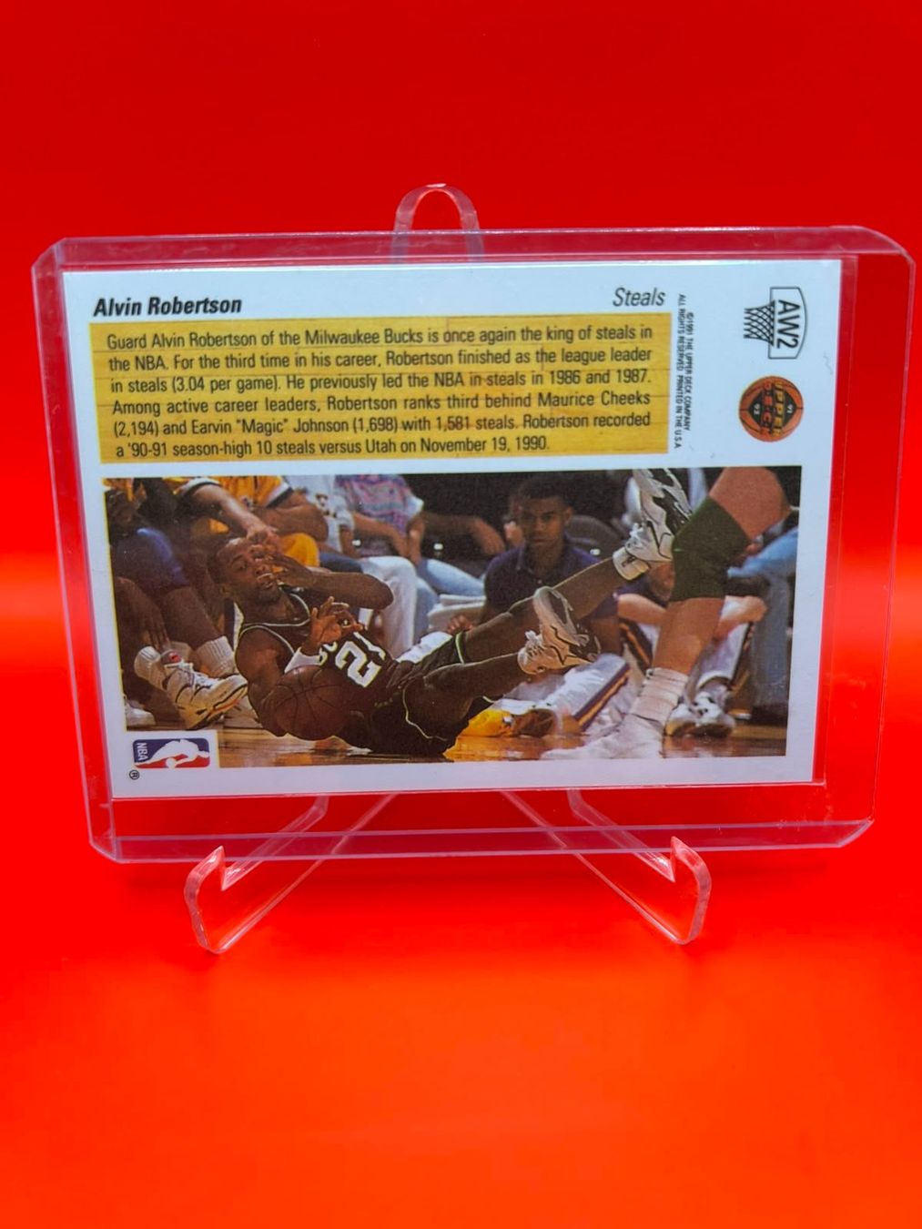 Nba Sammelbilder & Trading cards: NBA Sammelkarte Alvin Robertson Upper Deck – Neu (gemäss Beschreibung) aus Reckingen VS von LA_thegame7 1