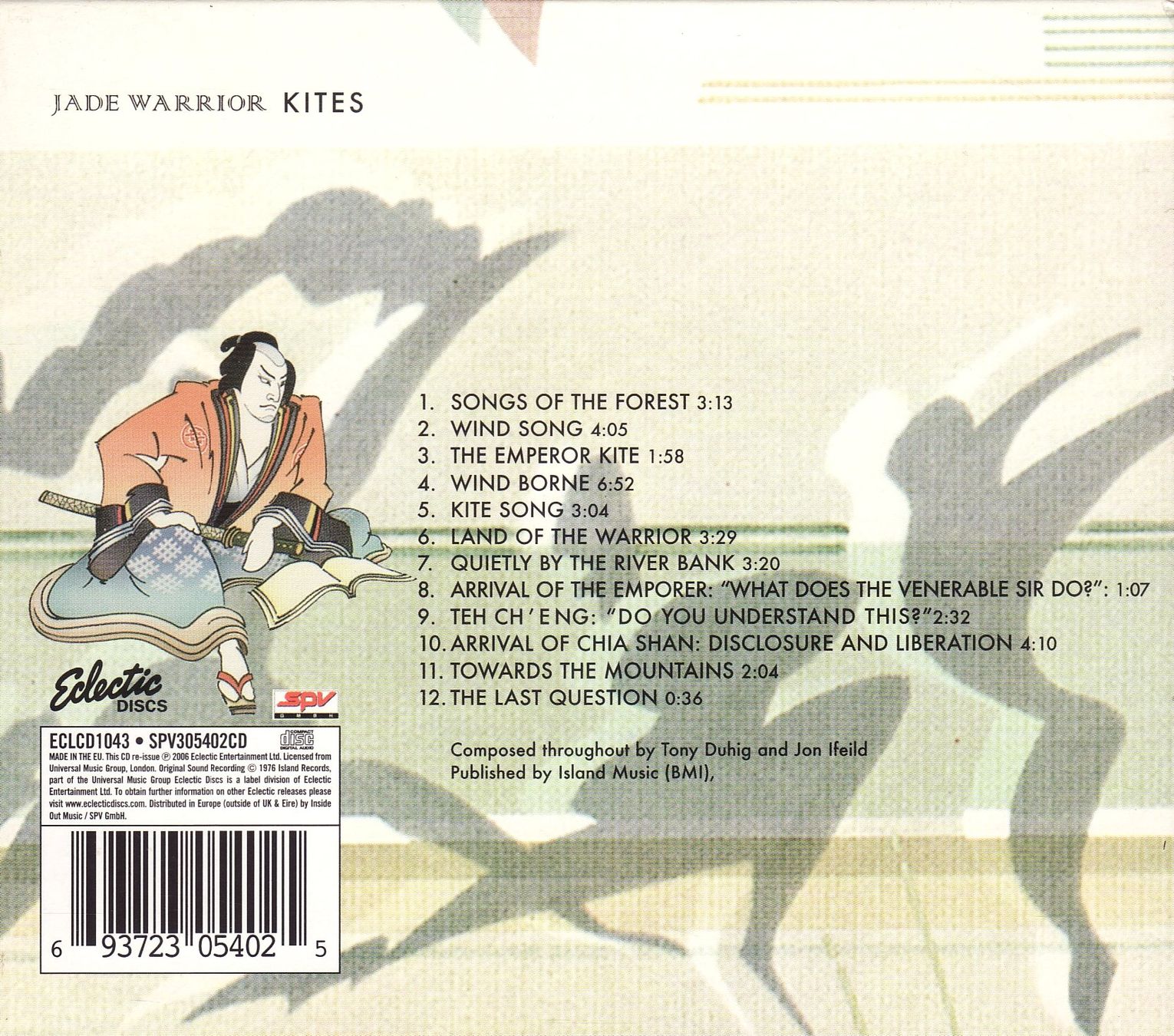 CDs: Jade Warrior – Kites – Neuf (Voir description) à Boussens par catfood01 1