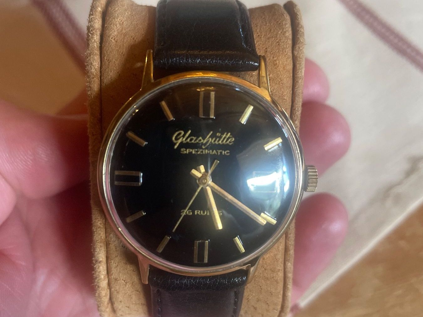 Glashütte Orologi: Glashütte Spezimatic Automatic Uhr 26 Rubine – Usato da Sta. Maria V. M. venduto da perpeline 2