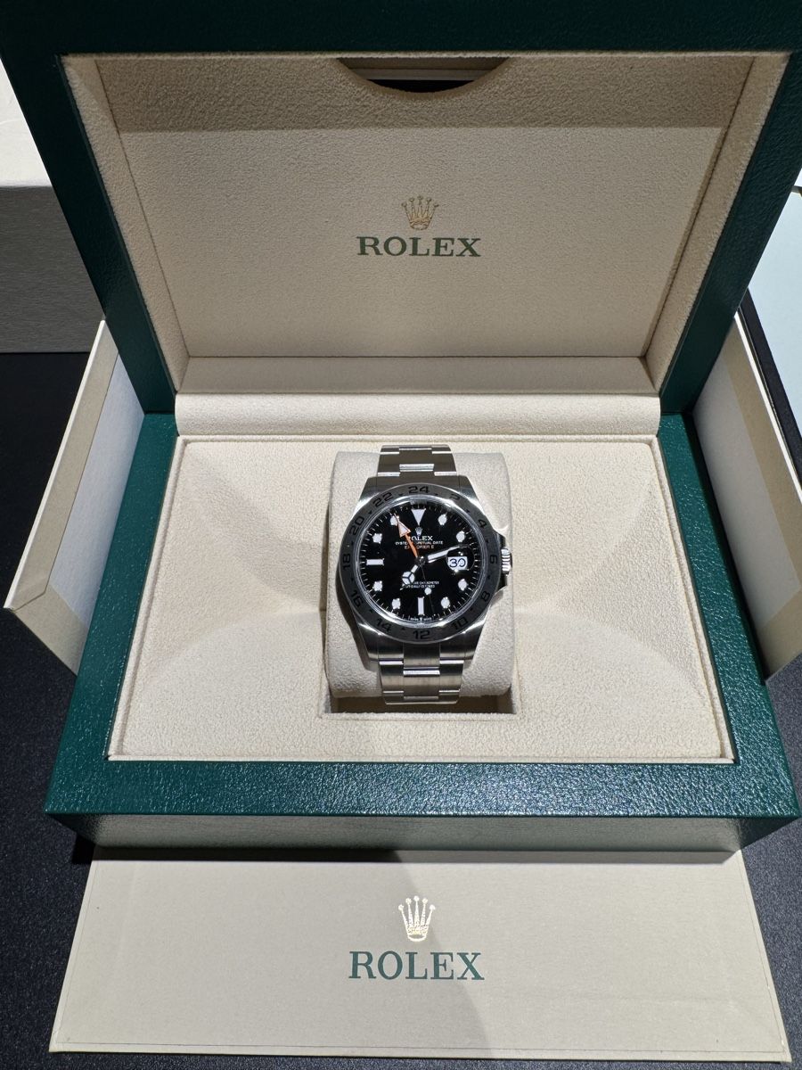 Rolex Uhren: Rolex Explorer II – Neu und originalverpackt aus Chur von alt_lwl9