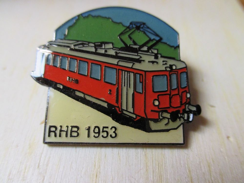 Lok Lokomotive RHB 1953 Pin (Neu (gemäss Beschreibung)) in Felsberg für ...