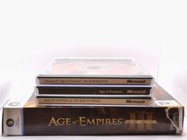 Lot Age of Empires 1,2,3: Collection - Jeu PC Vintage! Pack