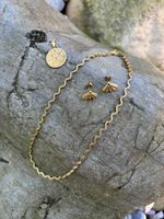 Neue Purelei Kette, Ohrringe & Anhänger 