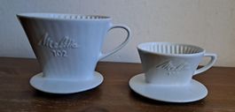 Melitta 100 und 102, Permanent Kaffeefilter
