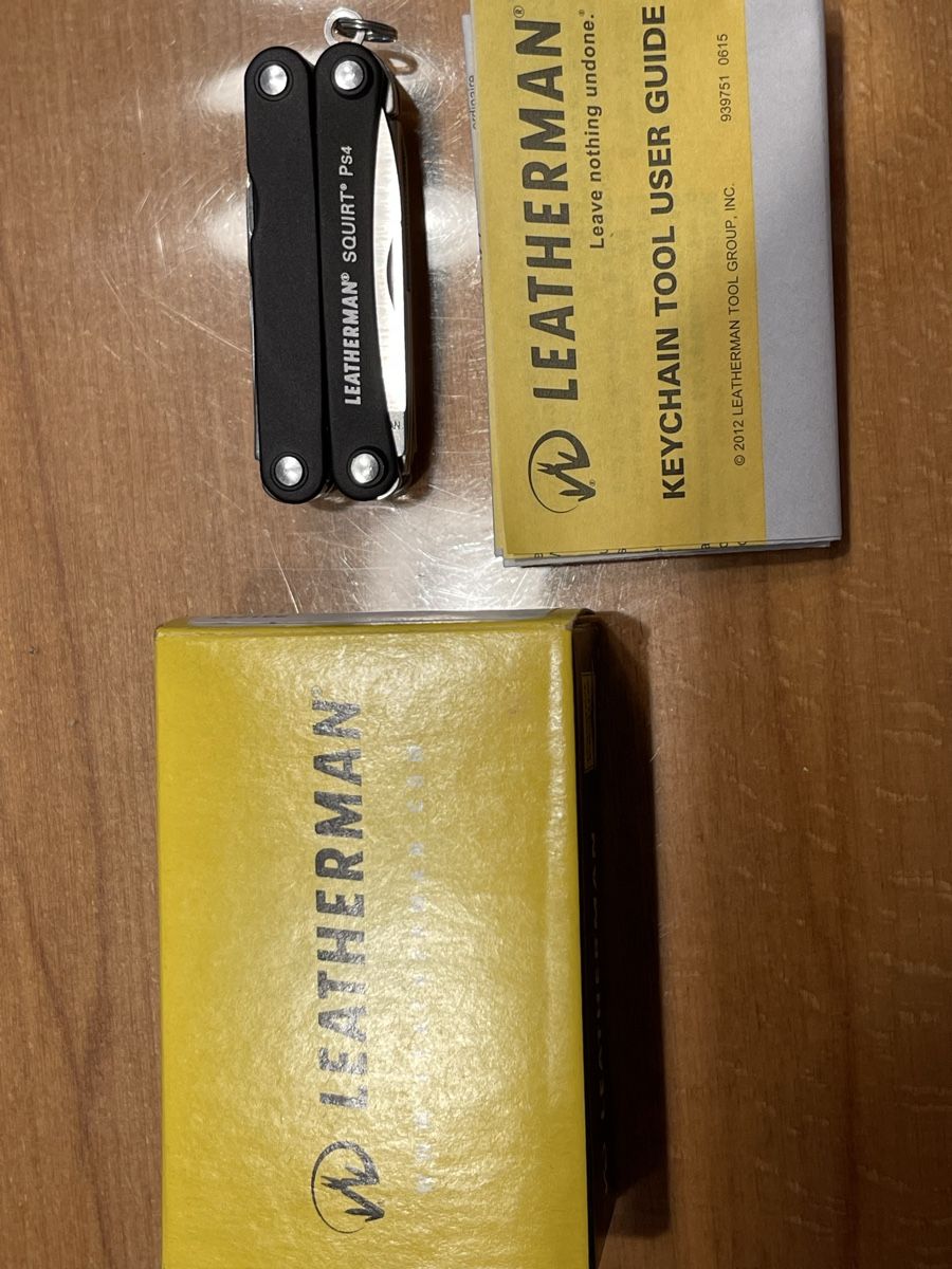 Leatherman Alle Werkzeuge: Leatherman Squirt PS4 NEU Black – Neu und originalverpackt aus Eglisau von retep1973 1