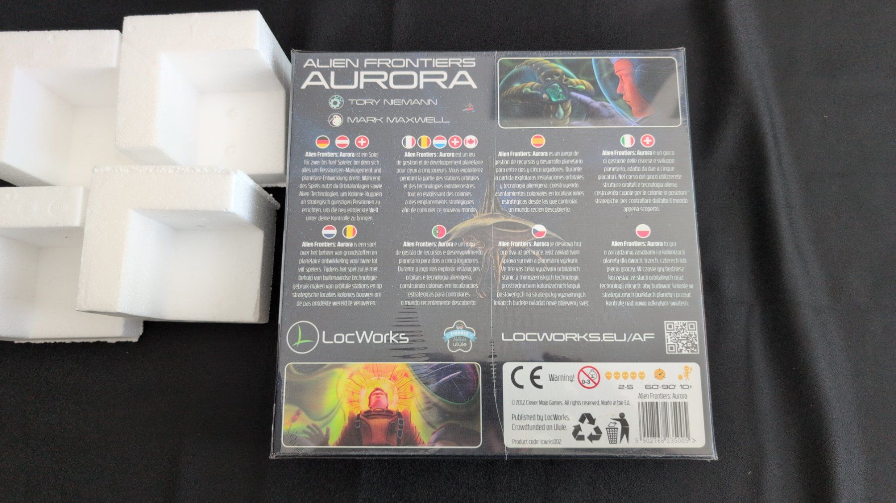 Spiele: Alien Frontiers Aurora Brettspiel – Neu und originalverpackt aus Winterthur von Tzen 2