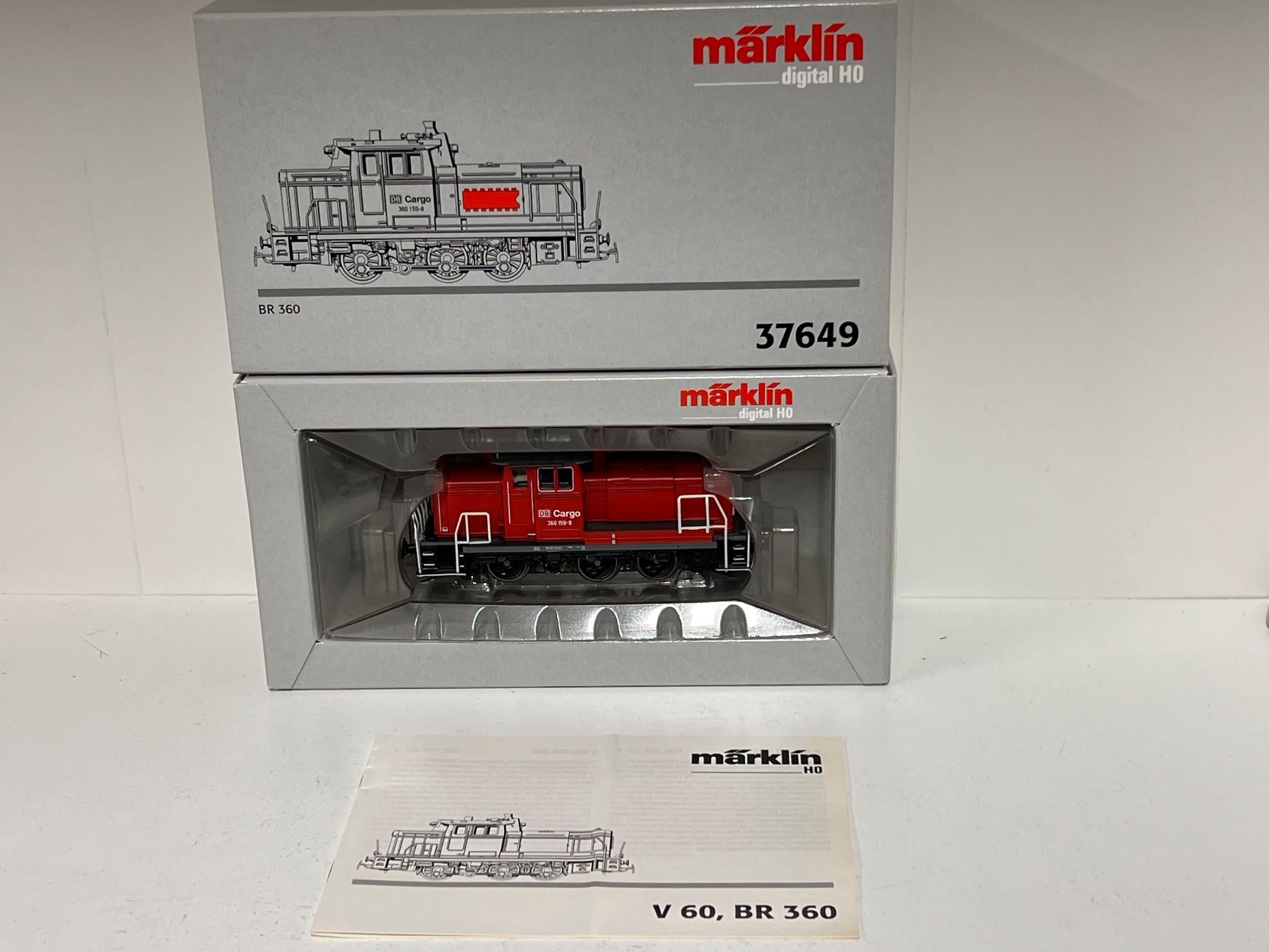 Märklin Modellini di ferrovie: Märklin 37649  V 60, BR 360 digital – Nuovo (secondo la descrizione) da Neuenhof venduto da ludovicco 7