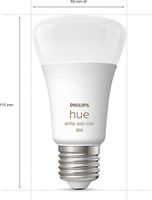 Ampoule Philips Hue White & Color Ambiance BT + interrupteur