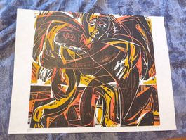 Lithographie années 50/60