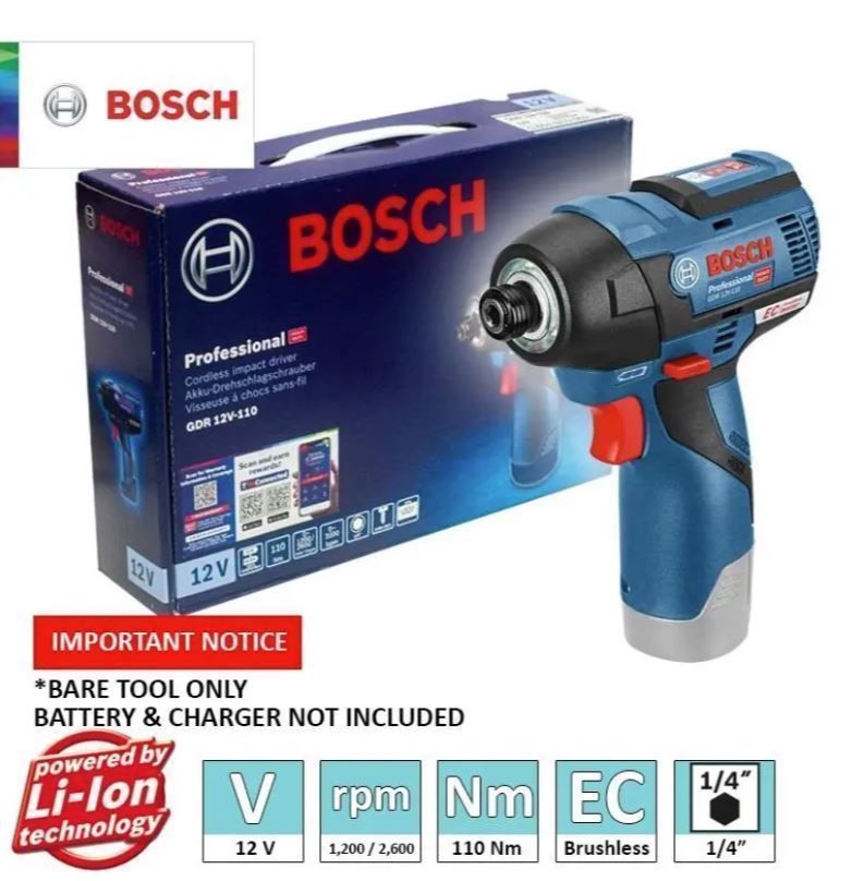 Bosch Bohrmaschinen: Bosch Akkuschrauber GDR 12V-110 – Neu und originalverpackt aus Koppigen von Bracher_Mail-House 1