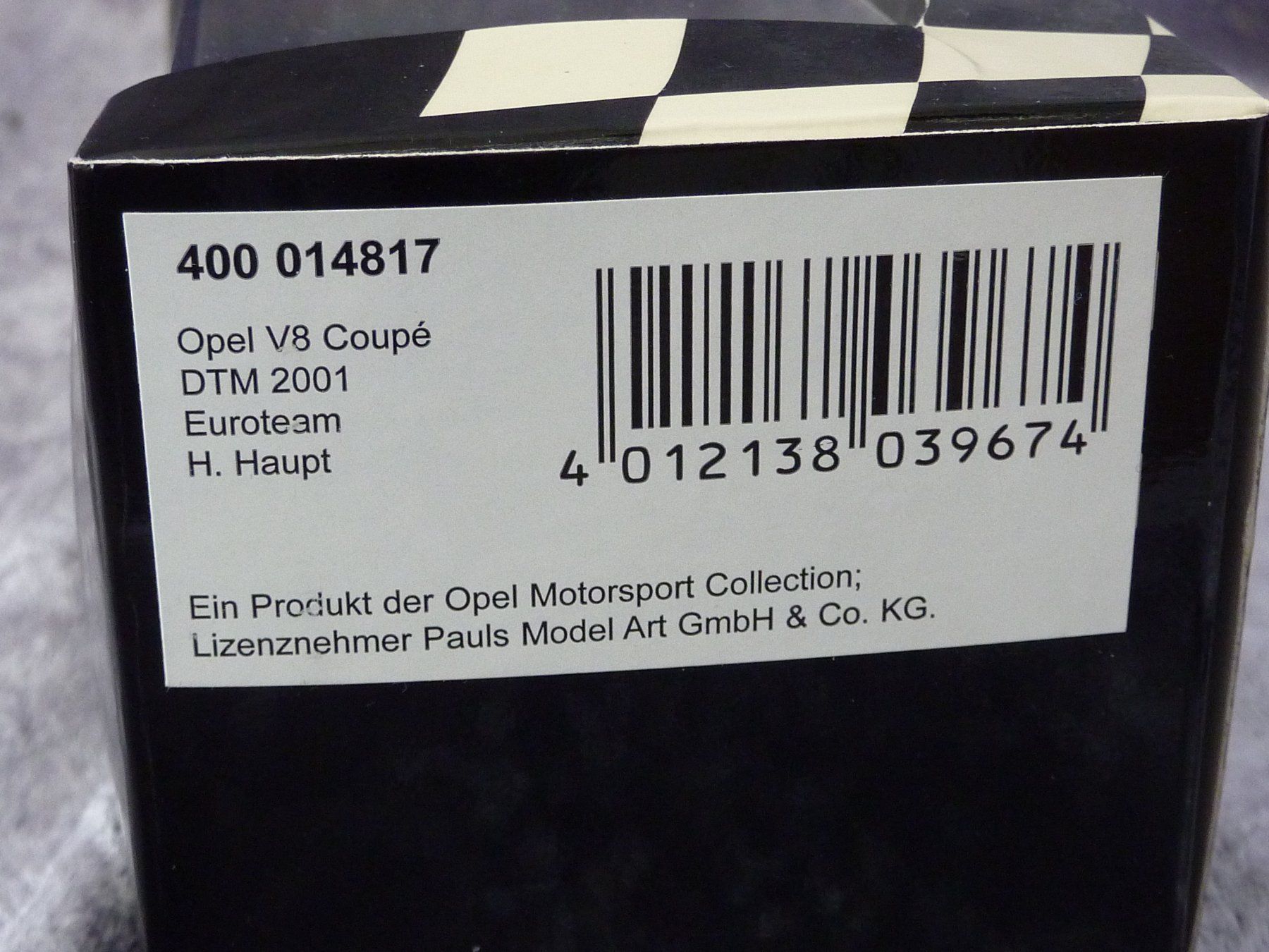 Minichamps Modellini d'auto: Opel V8 Coupe #17 ATS  1:43 – Nuovo e nell'imballaggio originale da Dürrenäsch venduto da modellautos4you 4
