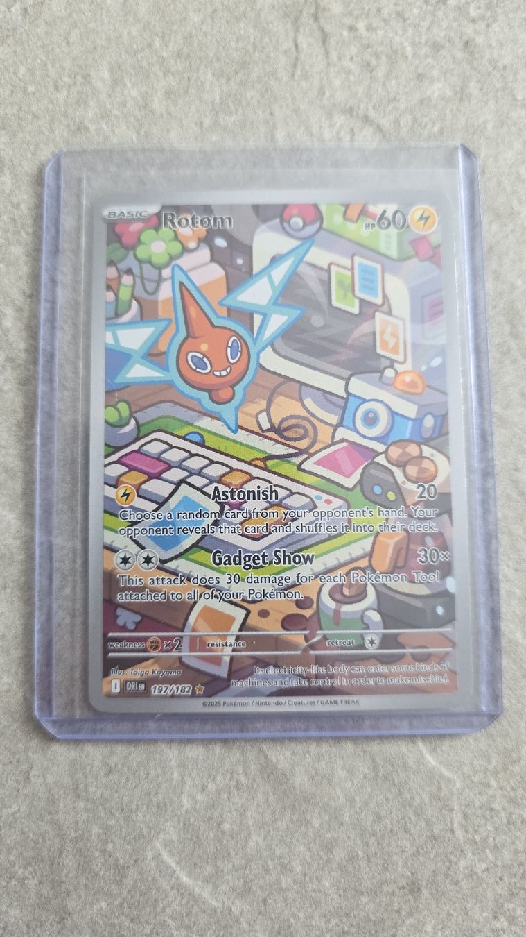 Pokémon Carte collezionabili: Rotom Full Art -Pokemon Karte – Nuovo (secondo la descrizione) da Rorschach venduto da Craint
