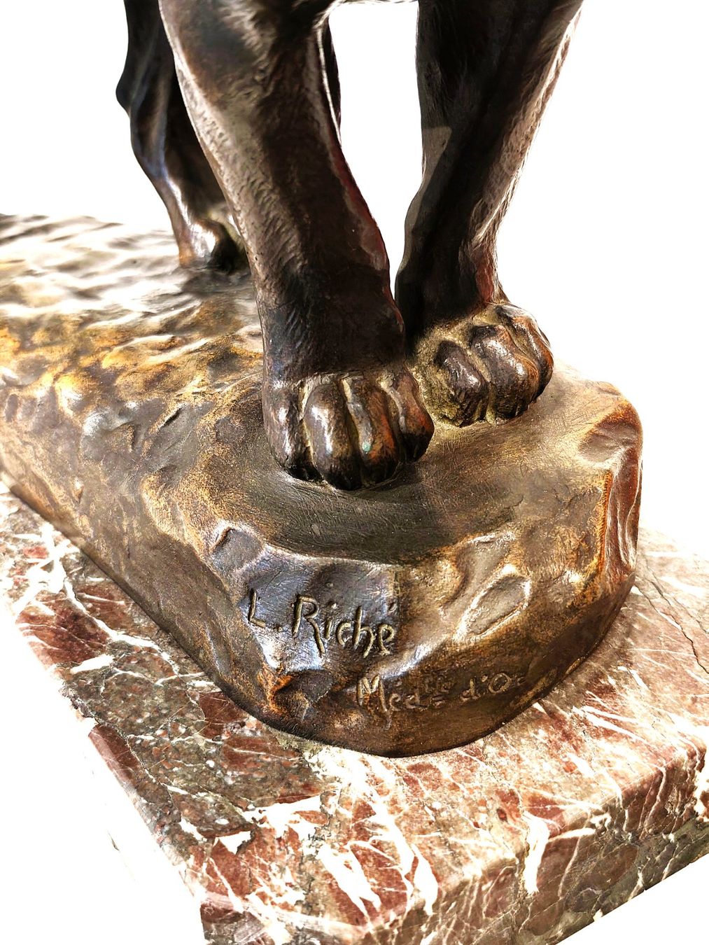 Sculture & Statue: Antike Bronze Löwin – Usato da Zürich venduto da Top-Deal-Schweiz 4