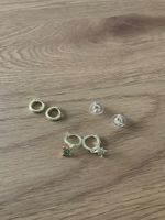 Ohrring Set goldfarben mit Sternen Motiv neu