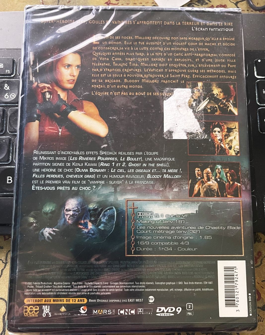 Tutti i DVDs: Bloody Mallory (2002) - DVD – Nuovo e nell'imballaggio originale da Semsales venduto da __Florian__ 2