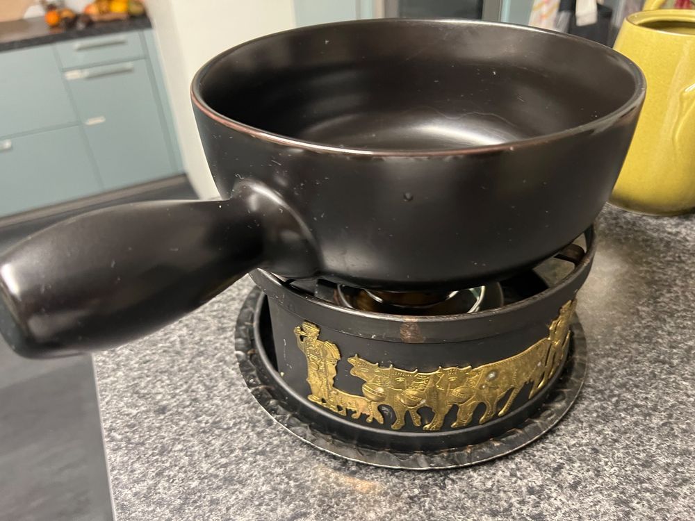 Käse Fondue Set Appenzeller gold (Gebraucht) in Herisau für CHF 11 ...