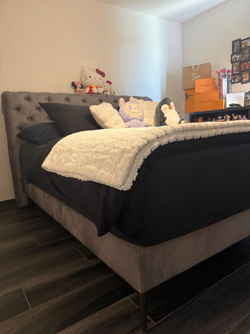 Mömax Lits: Lit box spring – Neuf (Voir description) à Corbières par tav_bg8w 1
