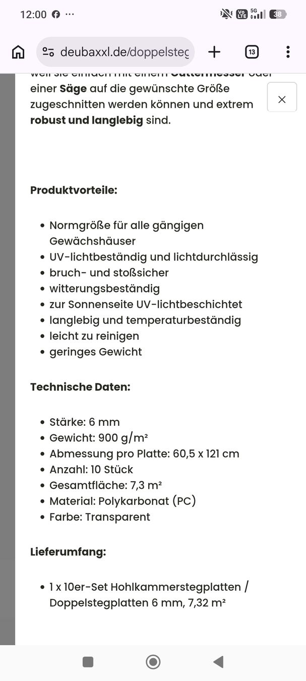 Piatti di portata: Stegplatten 6mm 20 Stück – Usato da Konolfingen venduto da dom_t6m6 6