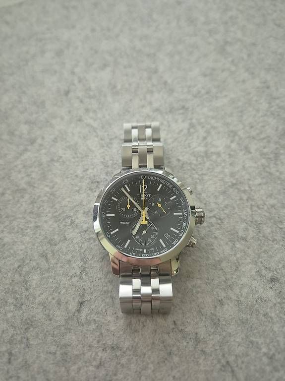 Orologi: Tissot PRC 200 Chronograph Uhr mit Box – Usato da Moosseedorf venduto da bis_brb8 3
