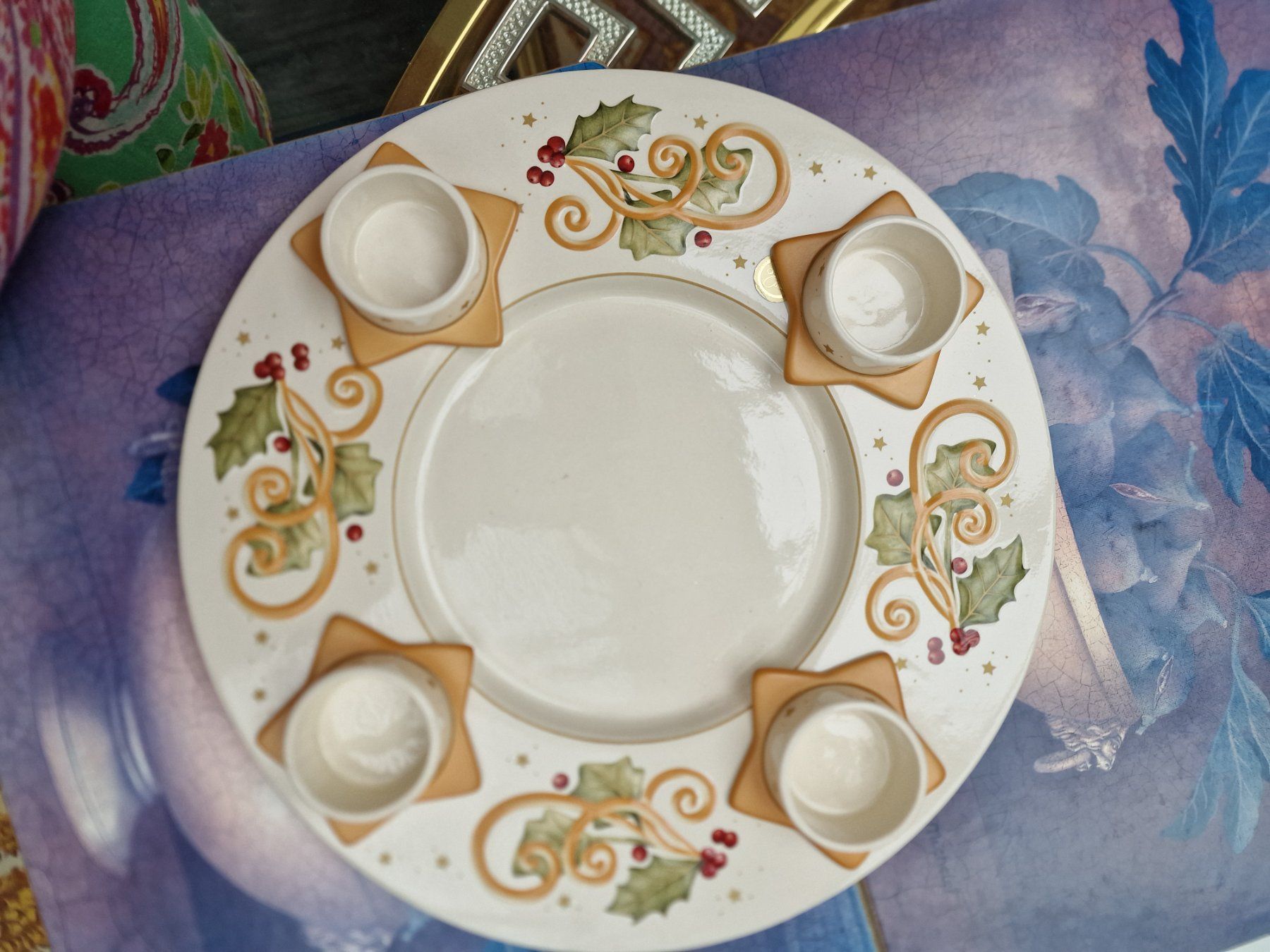 Globus Tutte le decorazioni: Goebel Adventskranz Teller 32.5cm – Usato da Oberglatt ZH venduto da Alischa1