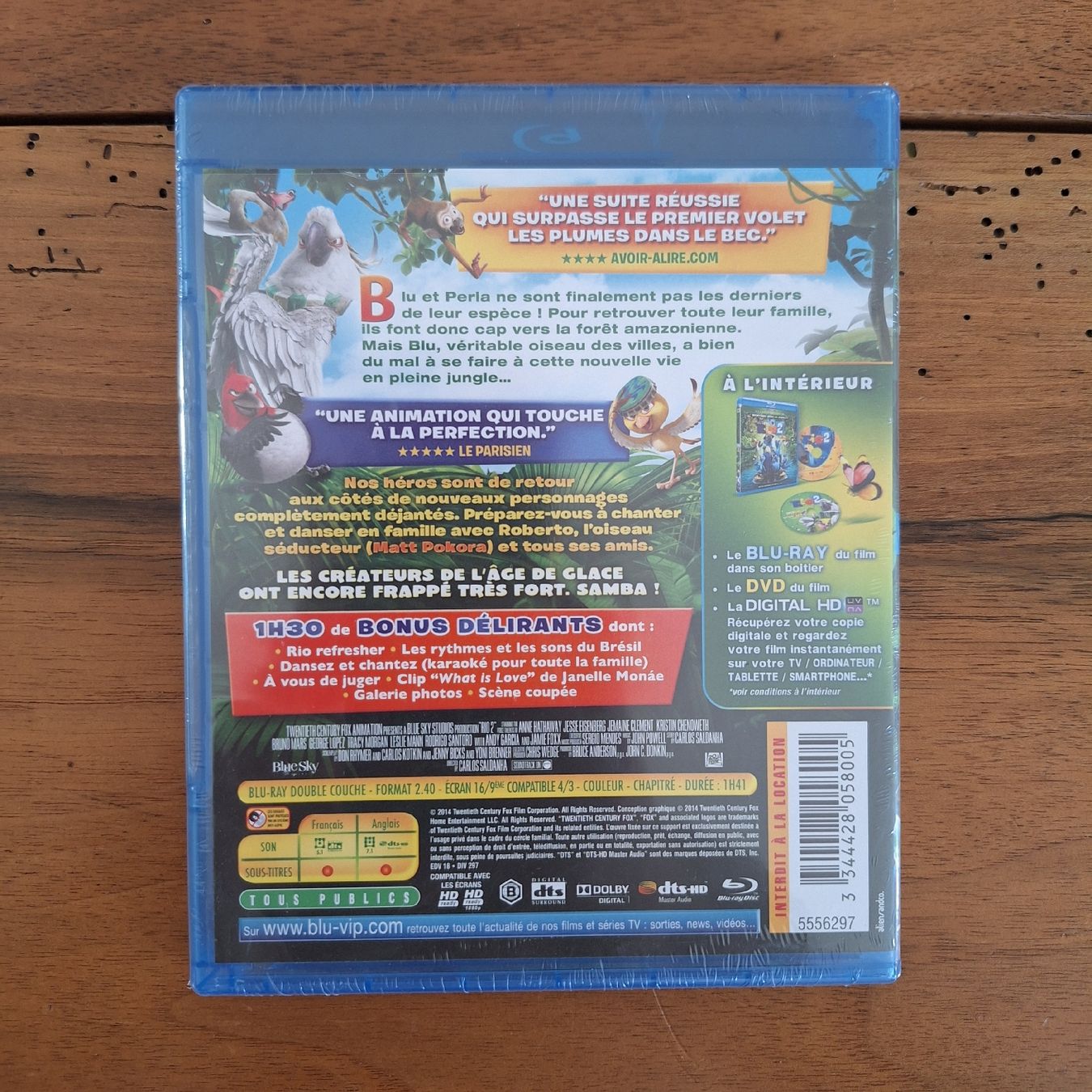 Alle DVDs: Rio 2 - Bluray - NEUF – Neu und originalverpackt aus Porrentruy von Ikoss 1