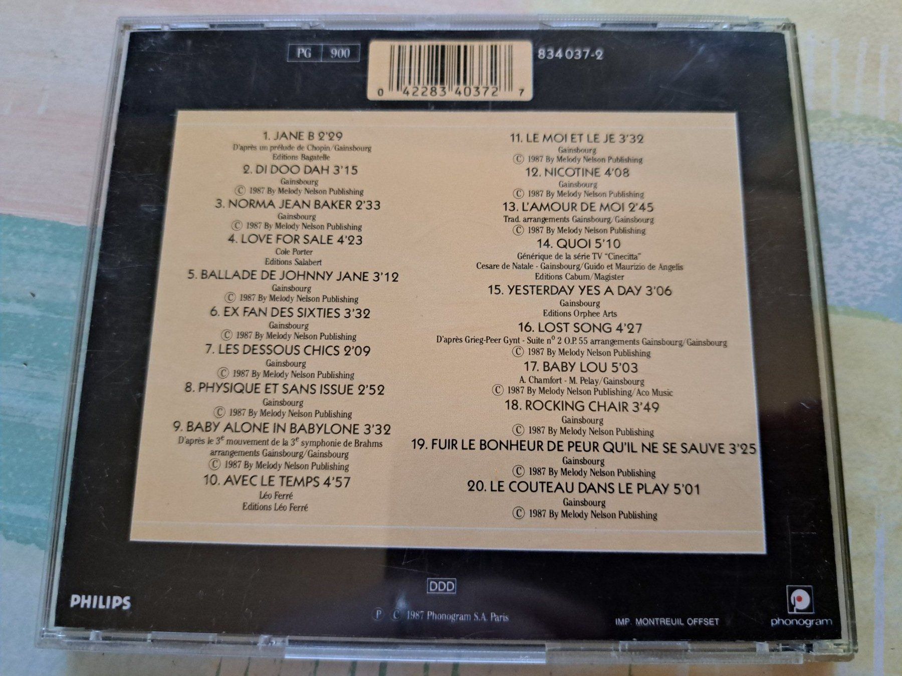 CD: Cd Jane Birkin - Au Bataclan – Usato da Pully venduto da bro_n52j 1