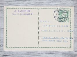 CL16 Carte Postale + Timbre Autriche 1914