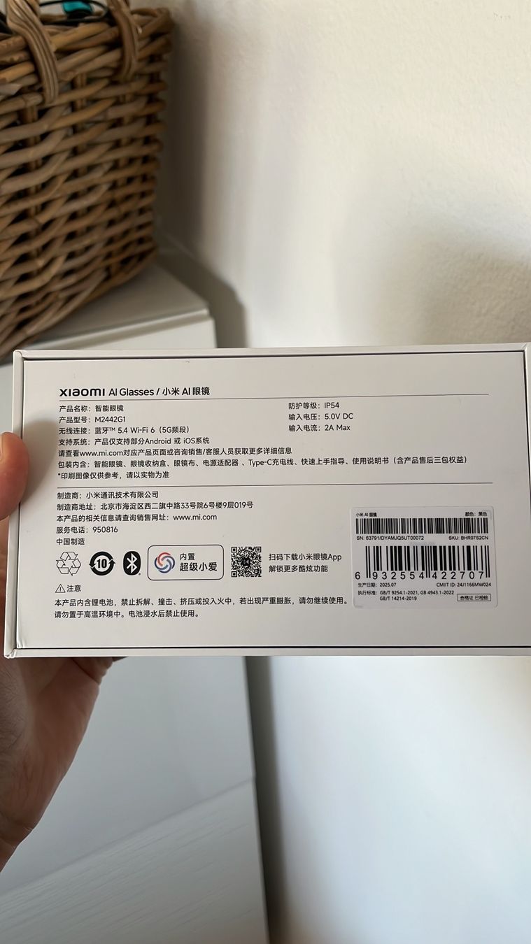 Caméscopes: Xiaomi AI glasses camera – D'occasion à Yverdon-les-Bains par con_5qmg 4