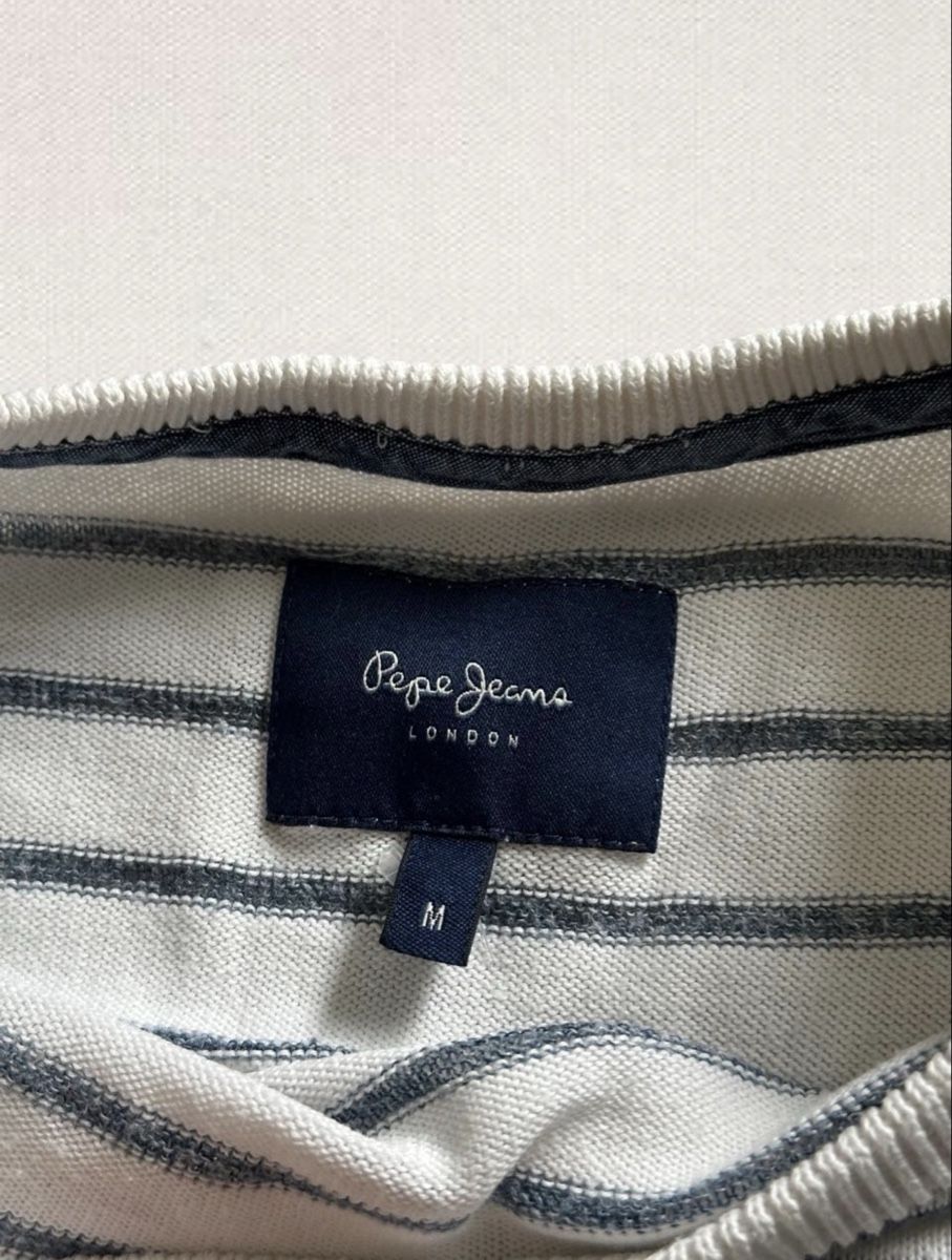 Pepe Jeans Maglioni & Felpe: Pepe Jeans Pullover gestreift weiss blau Grösse M – Nuovo (secondo la descrizione) da Wohlen AG venduto da jes_9c79 1