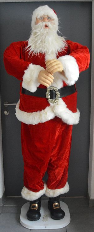 Père Noël danse et chante Santa Klaus tanzt und singt 190cm