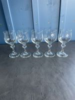 5 Zwiesel Weingläser H15.5 cm DM 6 cm