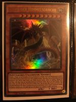 Yugioh Götterkarte "Der Himmeldrache" DEUTSCH 1.Auflage MINT
