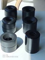 6 magnetische Gefässe für Büroklammern