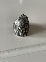 Ring Indianer Motiv 925 Silber Nagelneu 