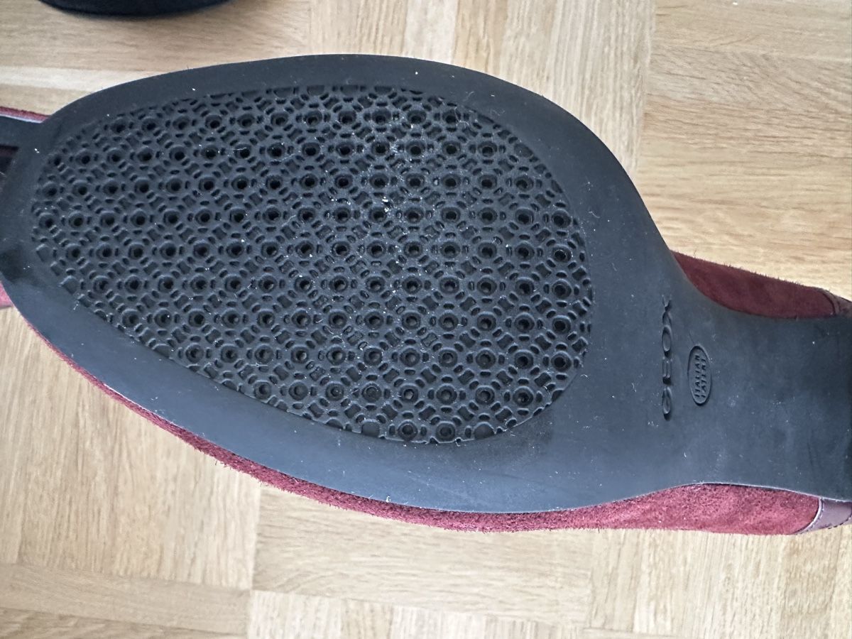 Geox Damenschuhe: Geox - Wildleder Loafer mit Blockabsatz Gr. 37 – Gebraucht aus Haag (Rheintal) von est_xs7r 2