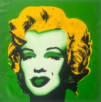 Andy Warhol, Acryl auf Leinwand, Kopie