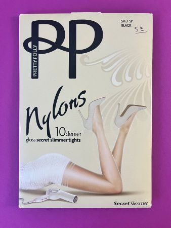 Strumpfhose PRETTY P0LLY PP, Grösse S/M, Farbe Schwarz