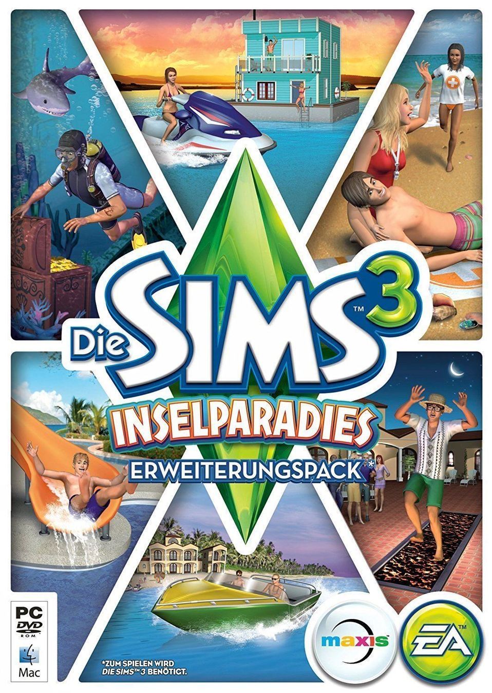 Spiele: Die Sims 3 Inselparadies (PC, 2013 EA App Key Download Code) – Neu (gemäss Beschreibung) aus Bad Säckingen von ms-spiele-keys