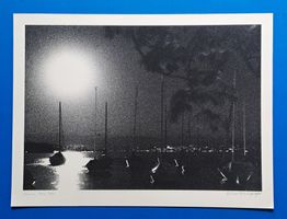 Zürich-Horn 1989 Vintage-Print  C Doro Röthlisberger gerahmt