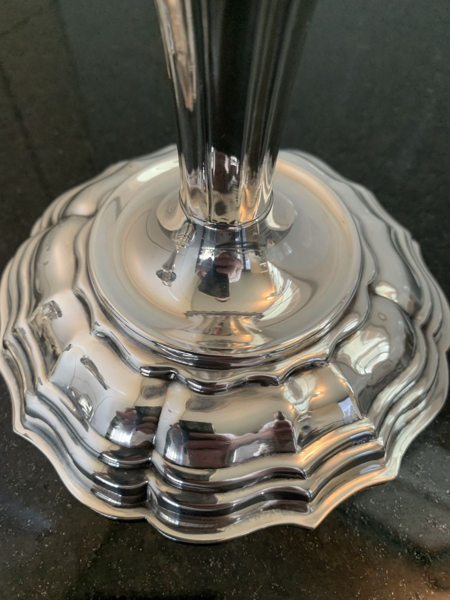 Portacandele: Kerzenständer 800 Silber – Usato da Zollikofen venduto da ausmisten_at_home 2