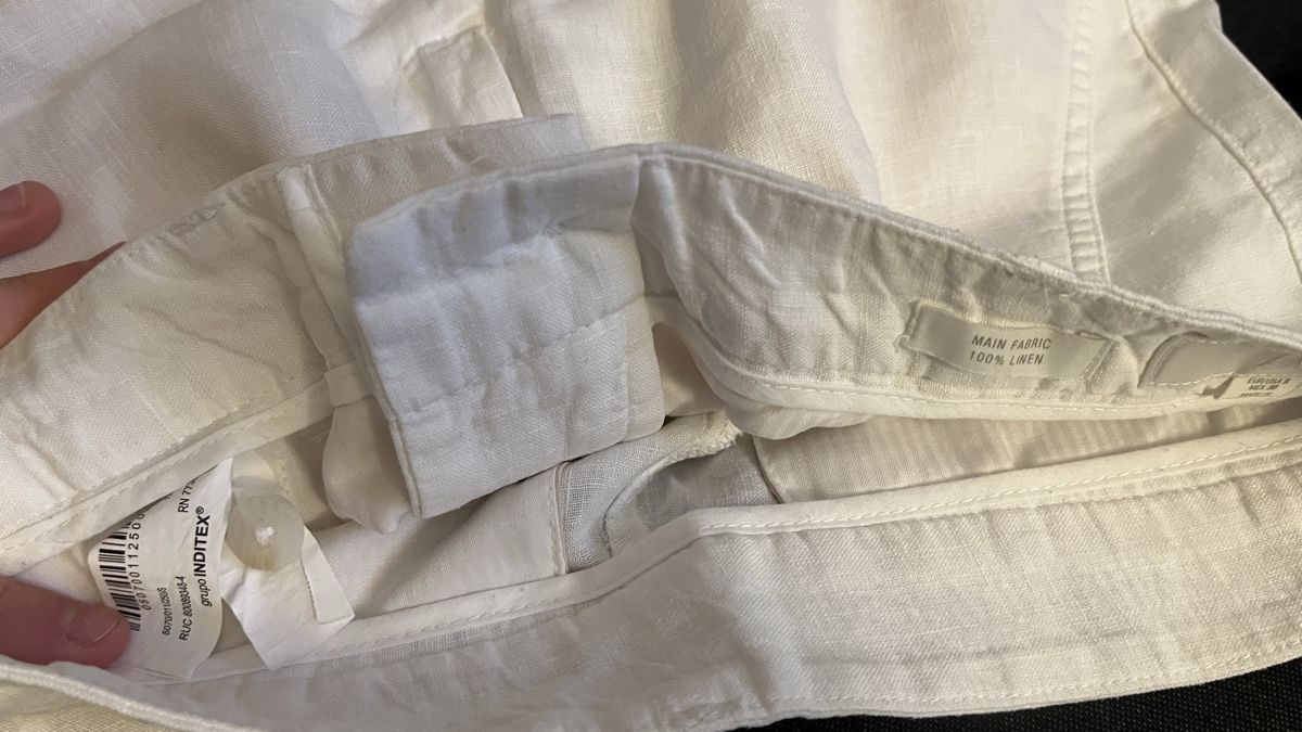 Zara Pantaloni: Zara Leinen Shorts – Nuovo (secondo la descrizione) da Baden venduto da Car_lio09 2