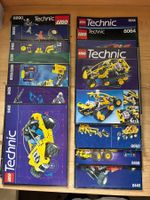 Alte LEGO Technic Bauanleitungen - 8062 / 8408 / 8460 etc.