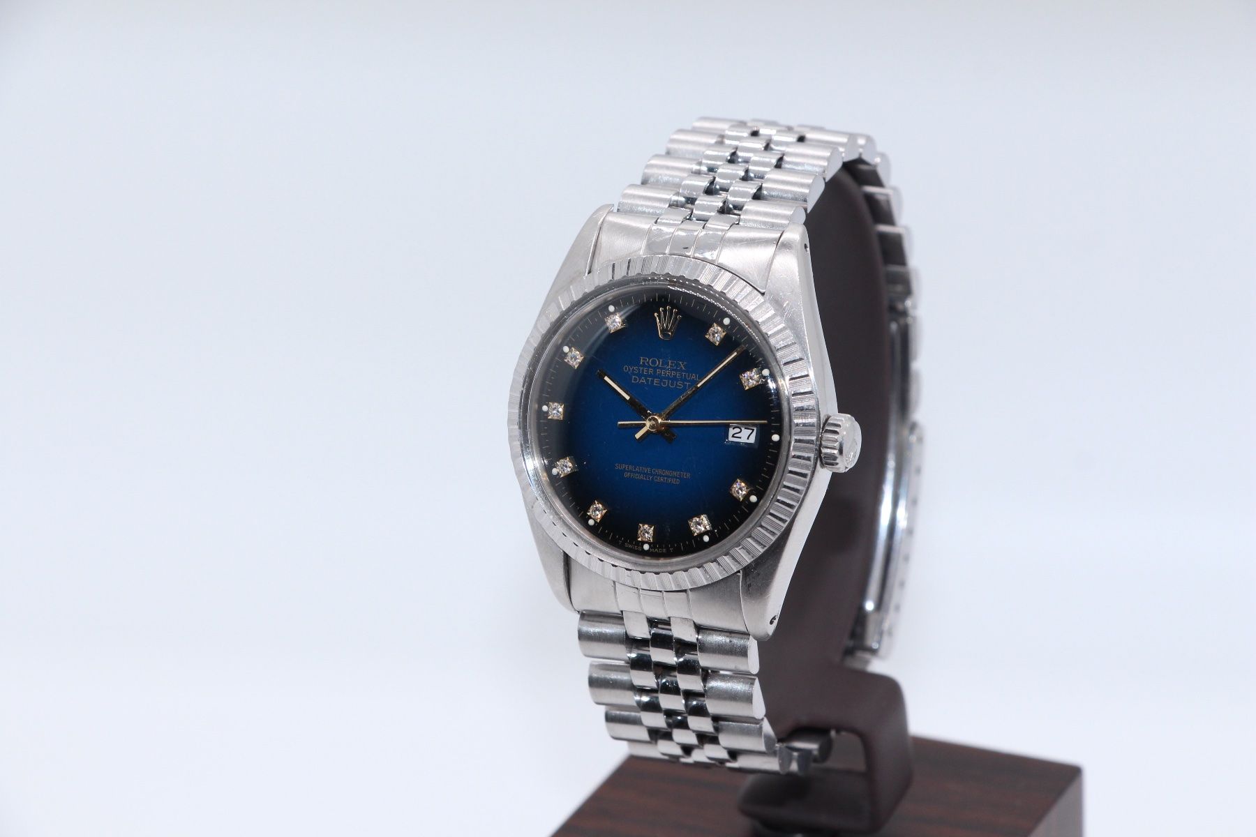Rolex Uhren: Rolex Datejust 36 Vignette Dial Ref. 16030 – Gebraucht aus Zug von  1