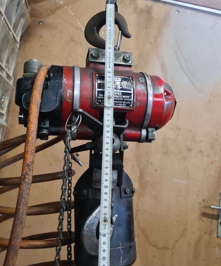 Paranco multiuso: Kettenzug 0.5t pneumatisch – Usato da Nohl venduto da Rick-2025 2