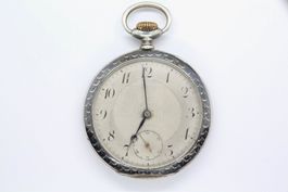 No Name Tula Silber Taschenuhr